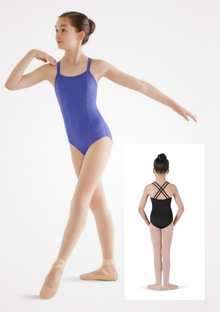 Bloch / Mirella M445C - Girls' spaghetti strap jersey